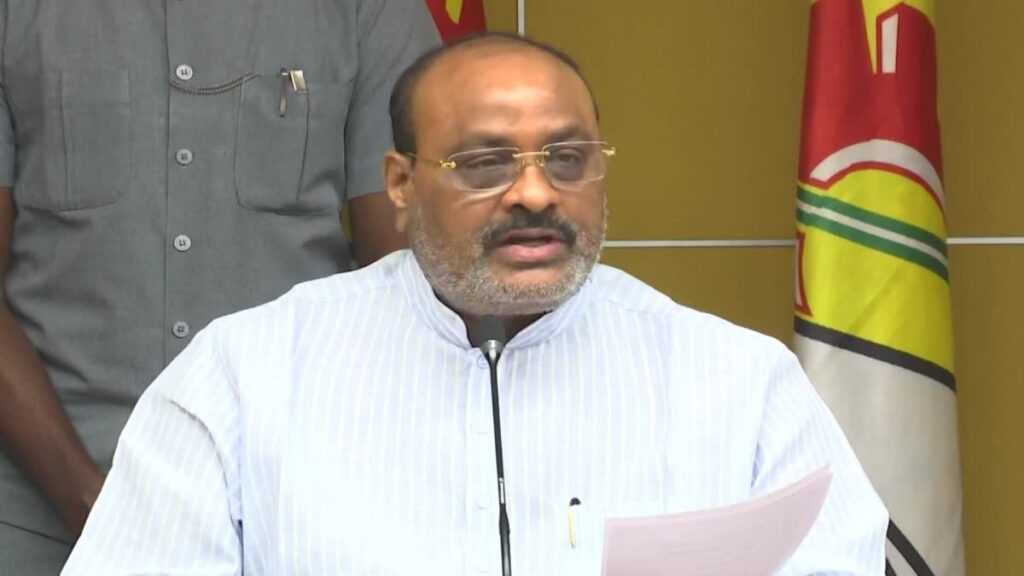జ‌గ‌న్ కామెంట్స్ బ‌క్వాస్ : అచ్చెన్నాయుడు