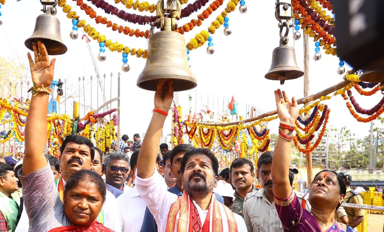 మేడారం మ‌హాజాత‌ర ఏర్పాట్ల‌పై సీఎం సమీక్ష‌
