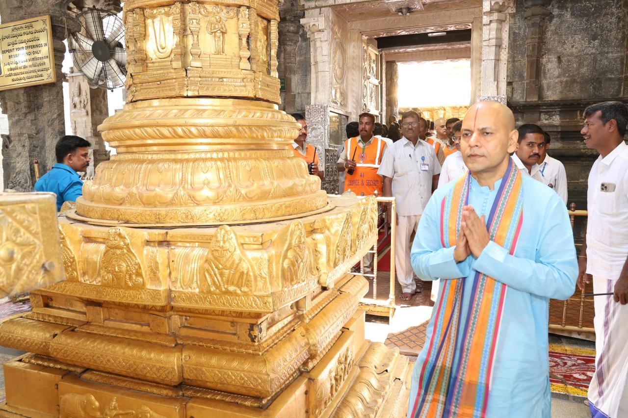 ఈవోగా అవ‌కాశం శ్రీ‌వారి పుణ్యం : సింఘాల్