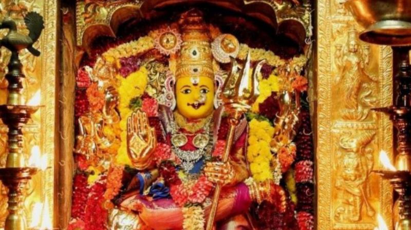 ద‌స‌రా ఉత్స‌వాల‌కు ఇంద్ర‌కీలాద్రి సిద్దం