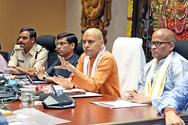 బ్ర‌హ్మోత్స‌వాల ఏర్పాట్ల‌పై ఈవో దిశా నిర్దేశం