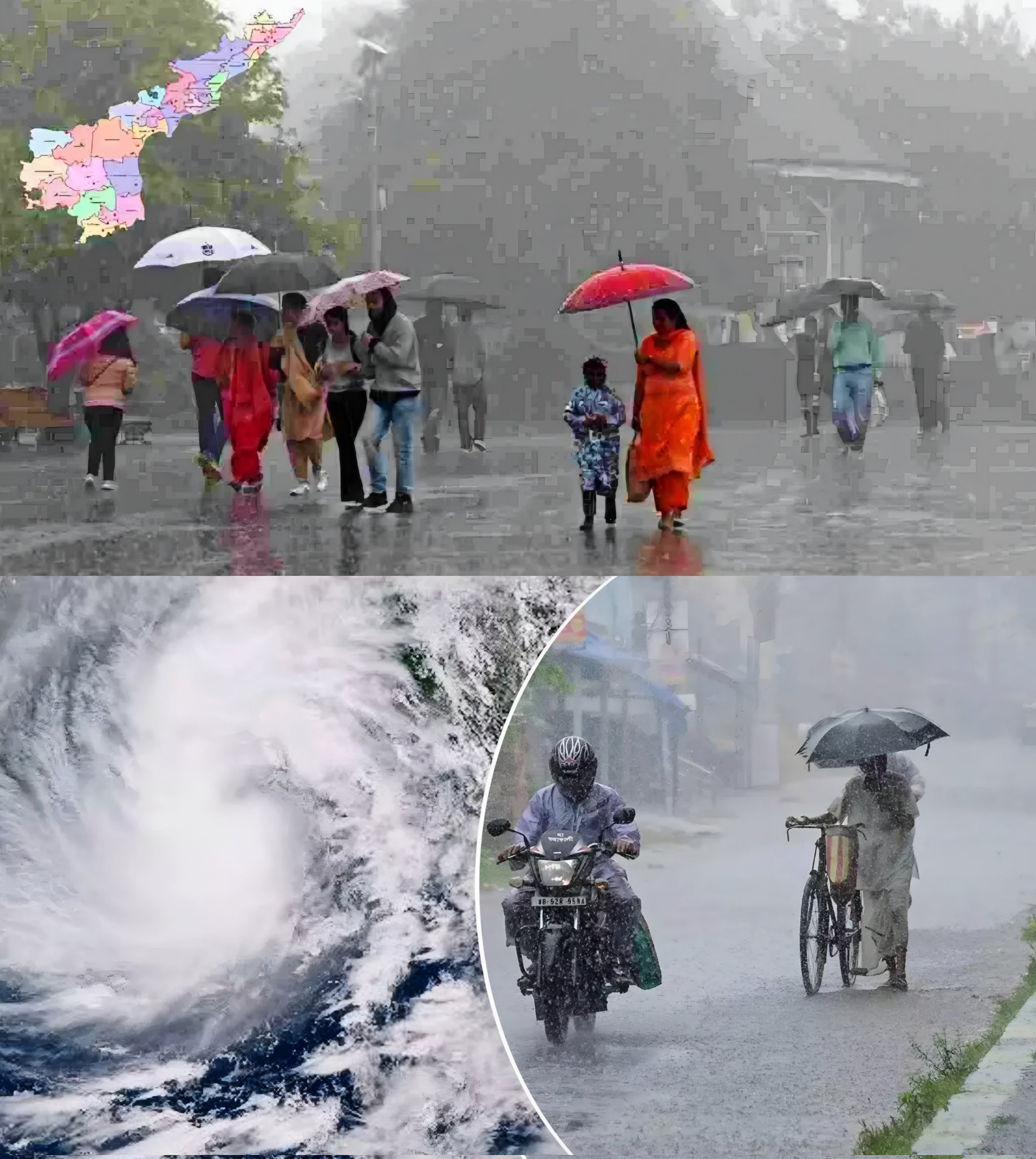 మొంథా తుపాను బెబ్బ‌కు ఏపీ విల‌విల