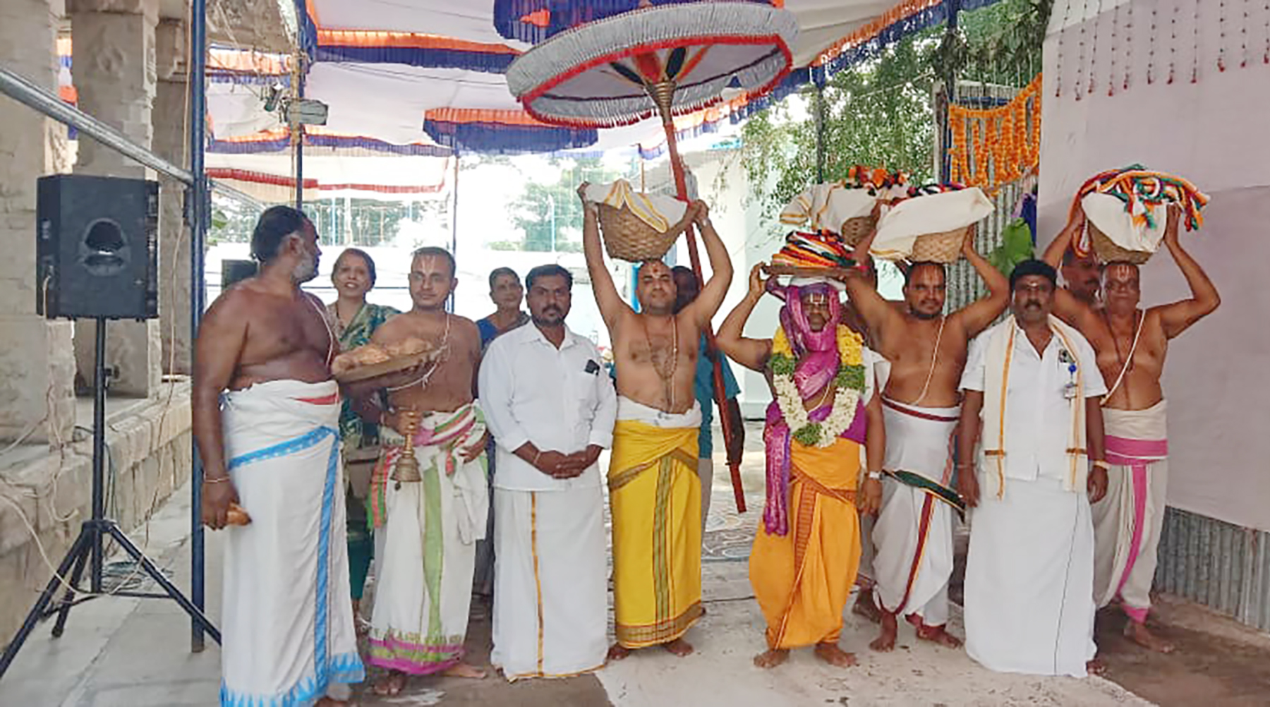 శ్రీ కోదండ రామ స్వామికి ప‌విత్ర స‌మ‌ర్ప‌ణ‌