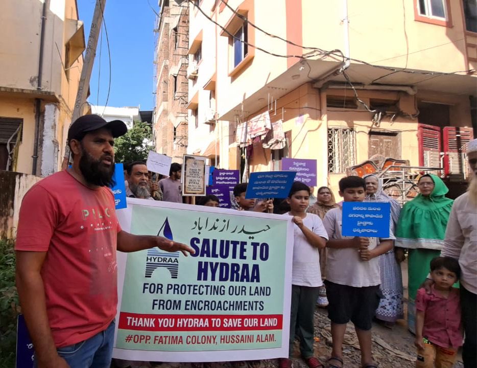 త‌మ్మ‌డికుంట చెరువును కాపాడిన‌ హైడ్రాకు థ్యాంక్స్