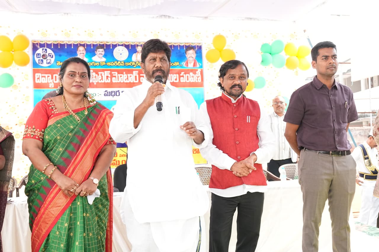 దివ్యాంగుల సంక్షేమం కోసం రూ. 100 కోట్లు