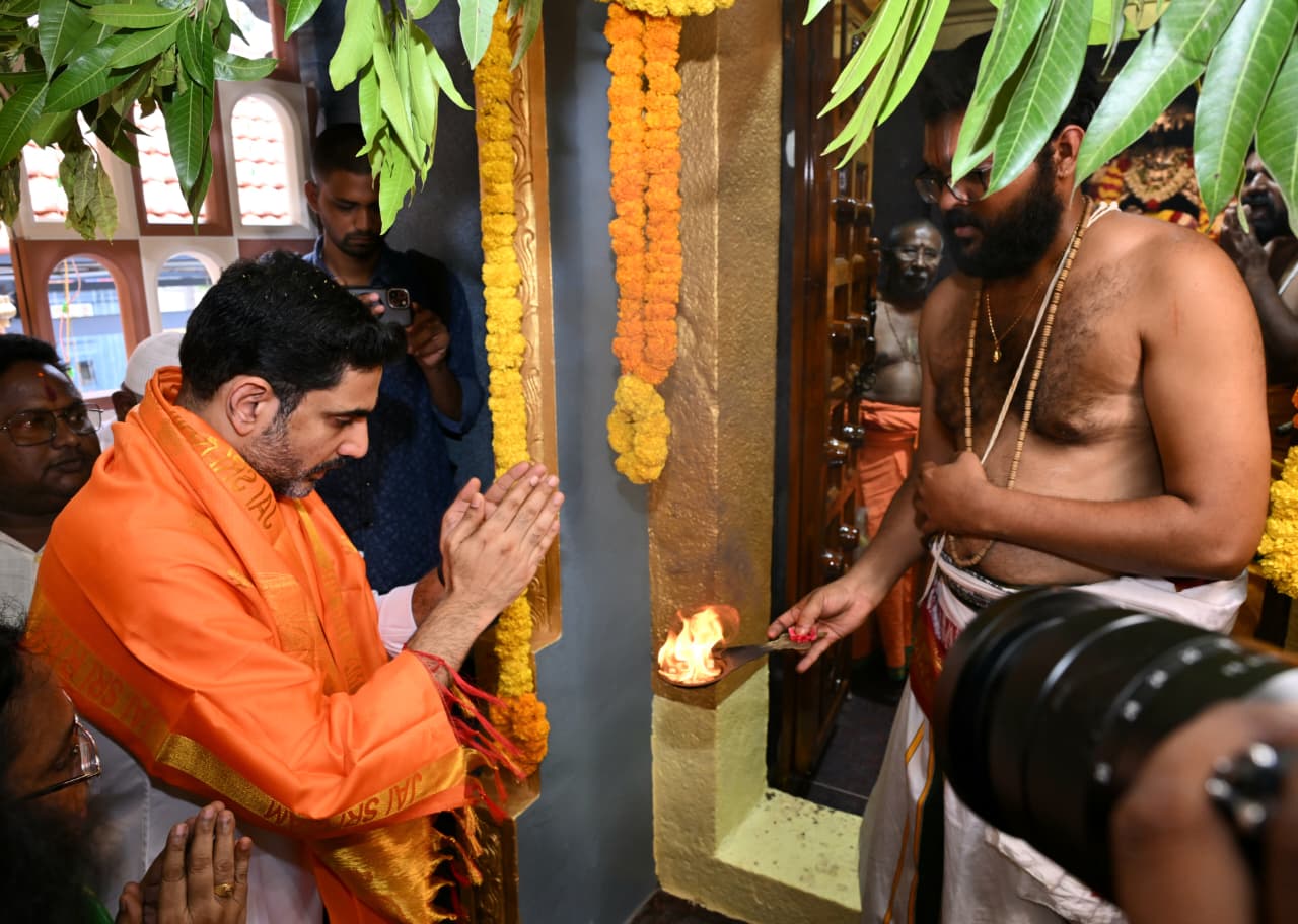 రాములోరి స‌న్నిధిలో మంత్రి నారా లోకేష్‌