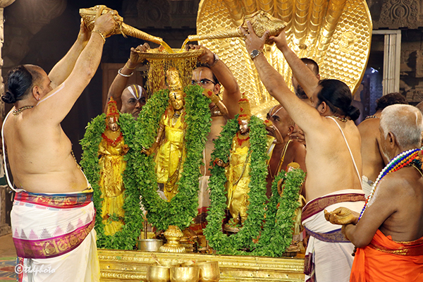 తిరుమలలో స్నపన తిరుమంజనం