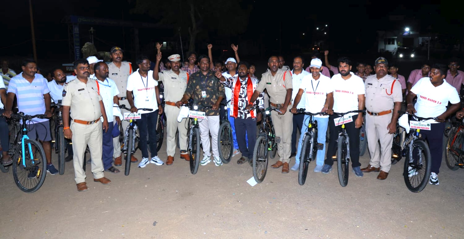 దండి మార్చ్ 2.0 సైకిల్ యాత్రకు ఘన స్వాగతం