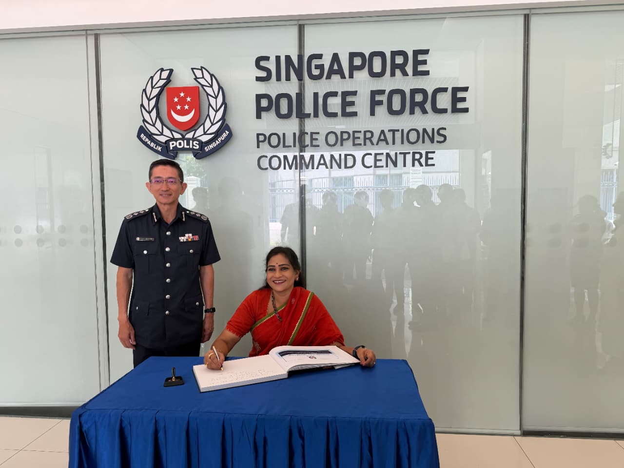 పోలీస్ ఆపరేషన్స్ కమాండ్ సెంటర్ సంద‌ర్శ‌న‌