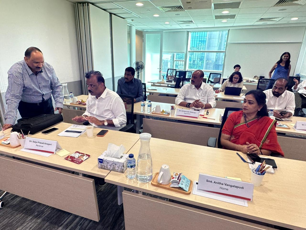 సింగ‌పూర్ లో ముగిసిన మంత్రుల ప‌ర్య‌ట‌న‌