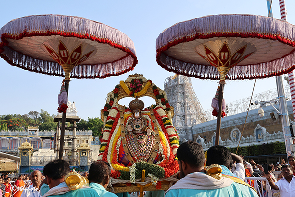 శ్రీవారి ఆలయంలో ఘనంగా భాష్యకార్ల సాత్తుమొర