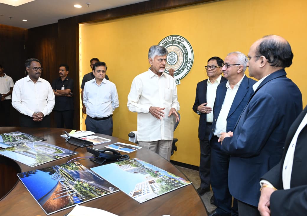 ఏపీ సీఎంతో బిట్స్ పిలానీ ప్ర‌తినిధులు భేటీ