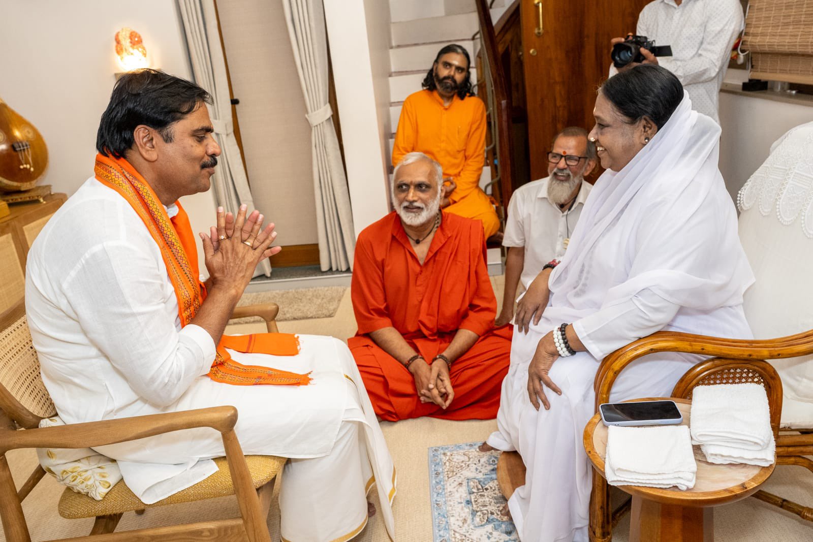 మాతా అమృతానందమయి ఆశీర్వాదం అద్భుతం