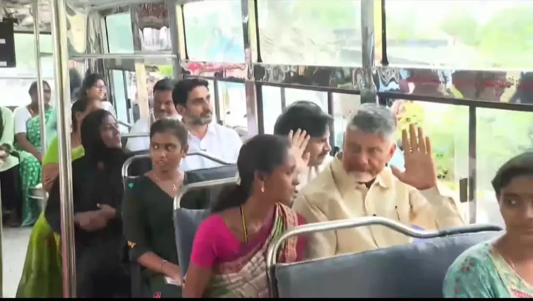 స్త్రీ శ‌క్తి ప‌థ‌కం సాధికార‌త‌కు ద‌ర్ప‌ణం