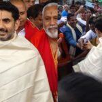 శ్రీవారిని దర్శించుకున్న నారా లోకేష్