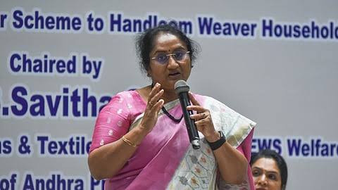ఢిల్లీ పర్యటనలో మంత్రి ఎస్. సవిత బిజీ