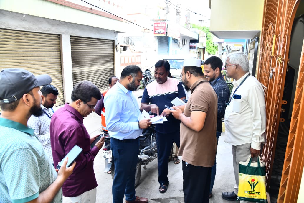 హైద‌రాబాద్ లో స‌ర్ ప్ర‌క్రియ‌పై ప‌రిశీల‌న : క‌మిష‌న‌ర్