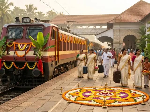 ఓనం ఫెస్టివల్ కోసం 112 స్పెషల్ ట్రైన్స్