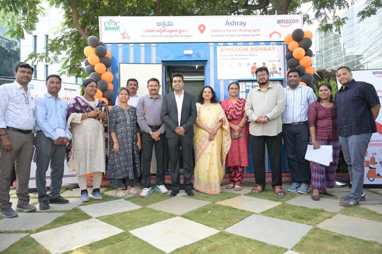 కొండాపూర్ లో అమెజాన్ ఆశ్రయ్ ప్రారంభం