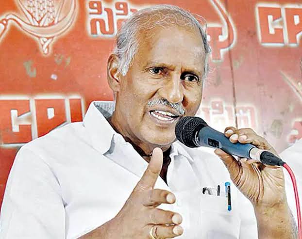కాంగ్రెస్ సర్కార్ పై కూనంనేని కన్నెర్ర